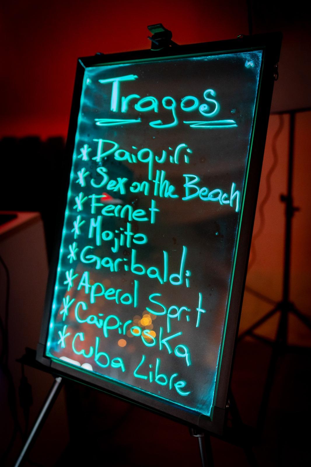 Barra de tragos